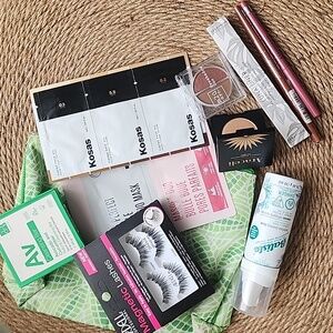 Beauty Bundle makeup skincare and haircair